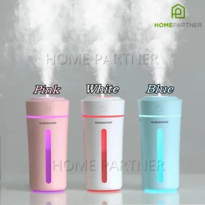 Humidifier Large Capacity Scent Diffuser Ultrasonic Purifier Atomizer Color Cup With LED Light Mist Maker wangi