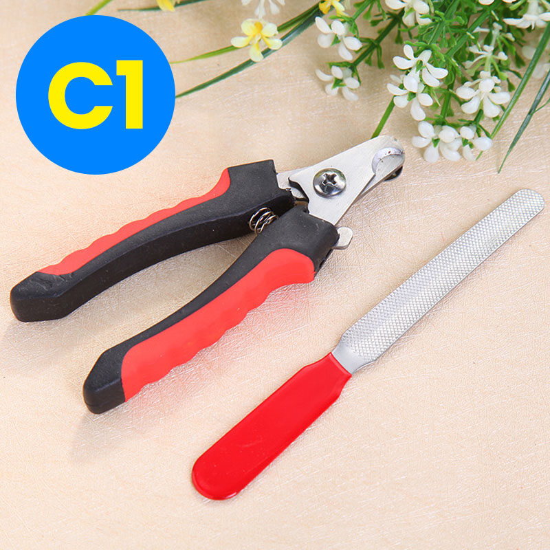 DUDU Pet Cat Dog Nail Clippers with Nail File Safe Sharp Blades Trimmers For Dog Cat Beauty Tools