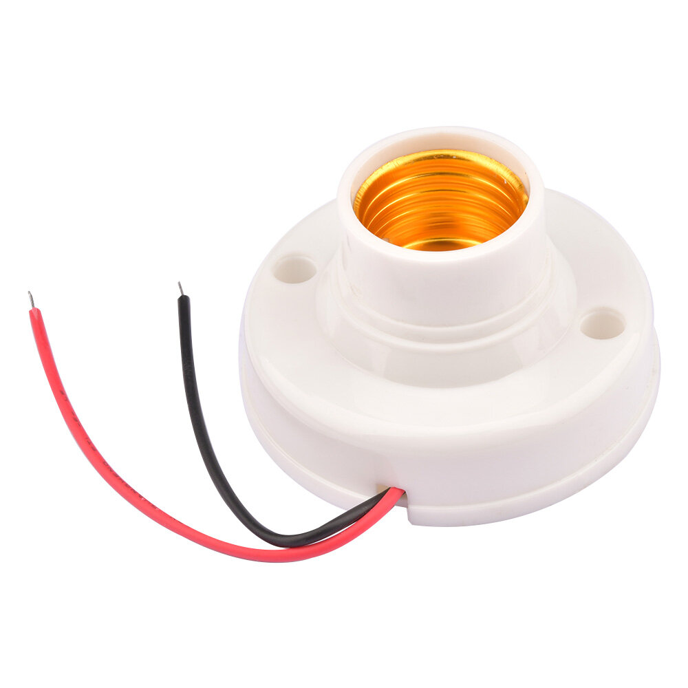Shockley 220V Switch Plug Lamp Holder Plug-in Light Socket Convert Outlet to Light Bulb Socket E27 Screw Base Bulb Socket for Home Lighting