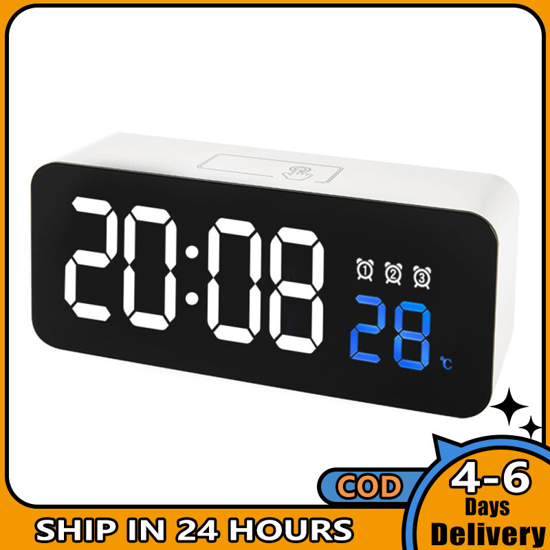 Multi-functional Electronic Clock Bedside Clock With Touch Sensing Module