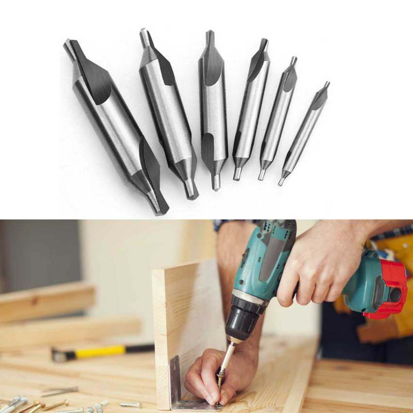 HSS Center Bits 60 Degree Metal Bits Set Power Tools Drilling Drill Countersunk Bits