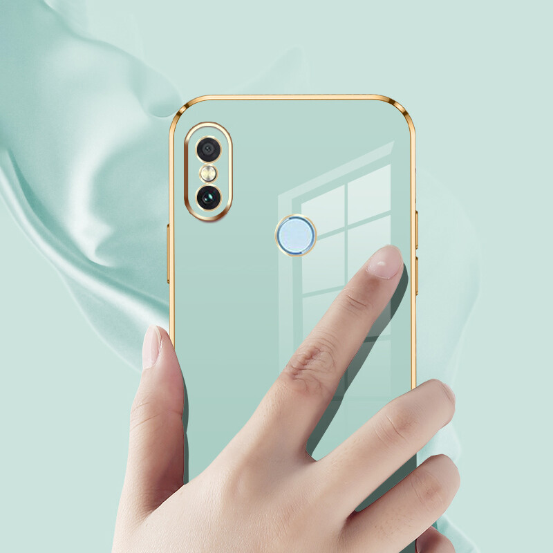 YBD Plating phone Case For Xiaomi Redmi Note 5 Casing Precise Camera Protection cases Luxury Straight Edge Cover