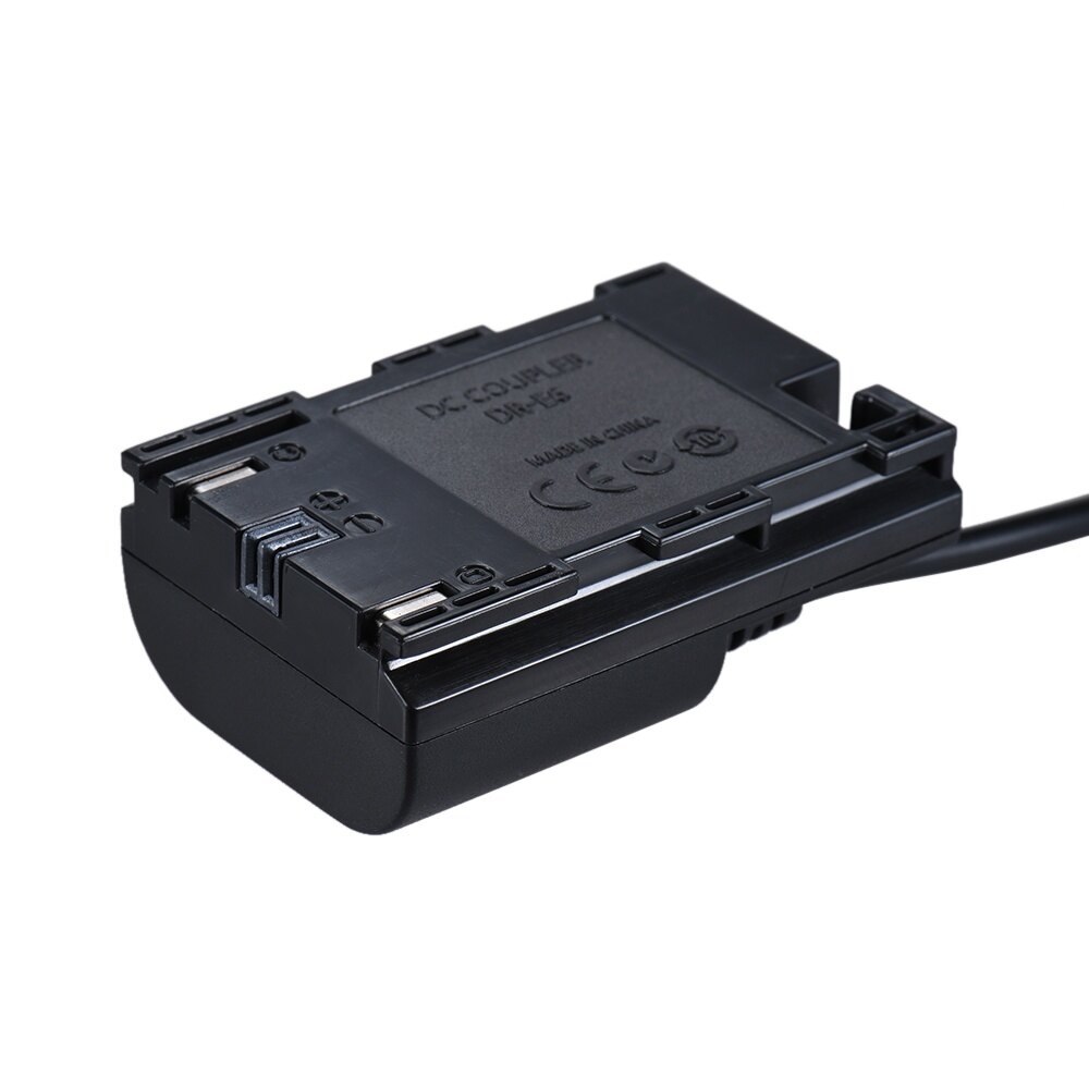Andoer ACK-E6 LP-E6 Bộ Nguồn AC LP-E6N Bộ Ghép DC, Dummy Adapter Bộ Sạc Máy Ảnh Cho Canon EOS 5DS 5DS R 5D Mark II III IV 60D 60Da 6D 70D 7D 7D Mark II 80D DSLR