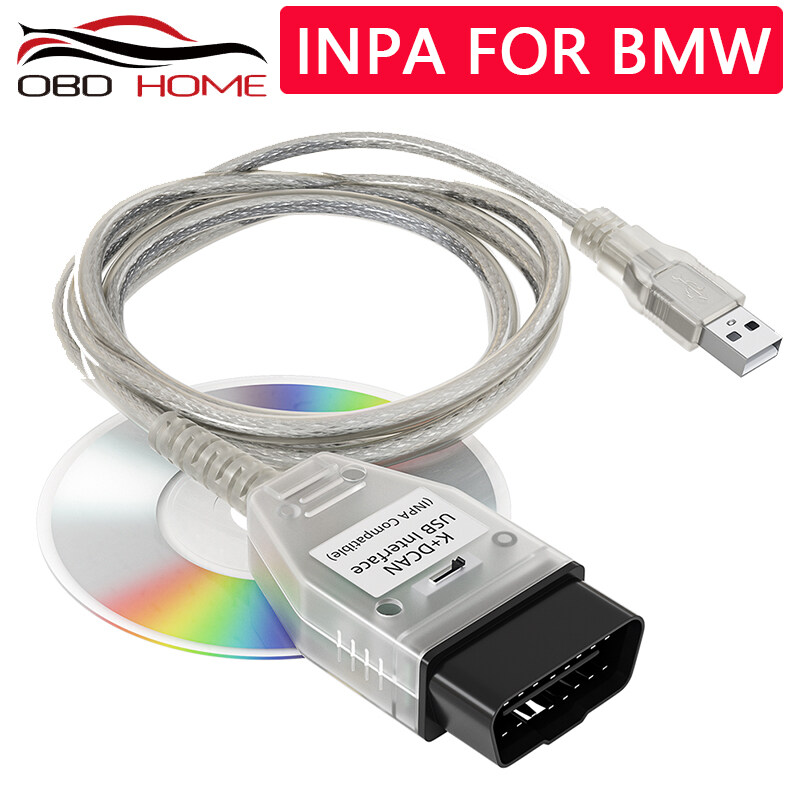 INPA สำหรับ BMW INPA K-CAN CAN INPA ด้วย FT232RL ชิปสำหรับ BMW INPA K DCAN สายต่อ USB พร้อม20PIN สำหรับ BMW