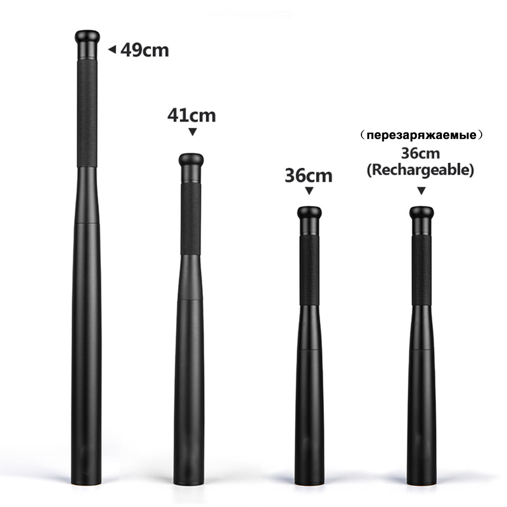 Gậy Bóng Chày Đèn Pin LED Gậy Hợp Kim Nhôm Siêu Sáng Chống Nước (Không Bao Gồm Pin)