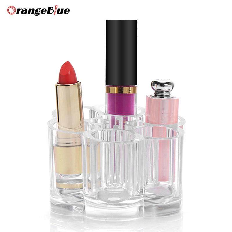 Oblue NZ Kosmetik Kotak Penyimpanan Akrilik Lipstik Lipstik Desktop Kotak Penyimpanan