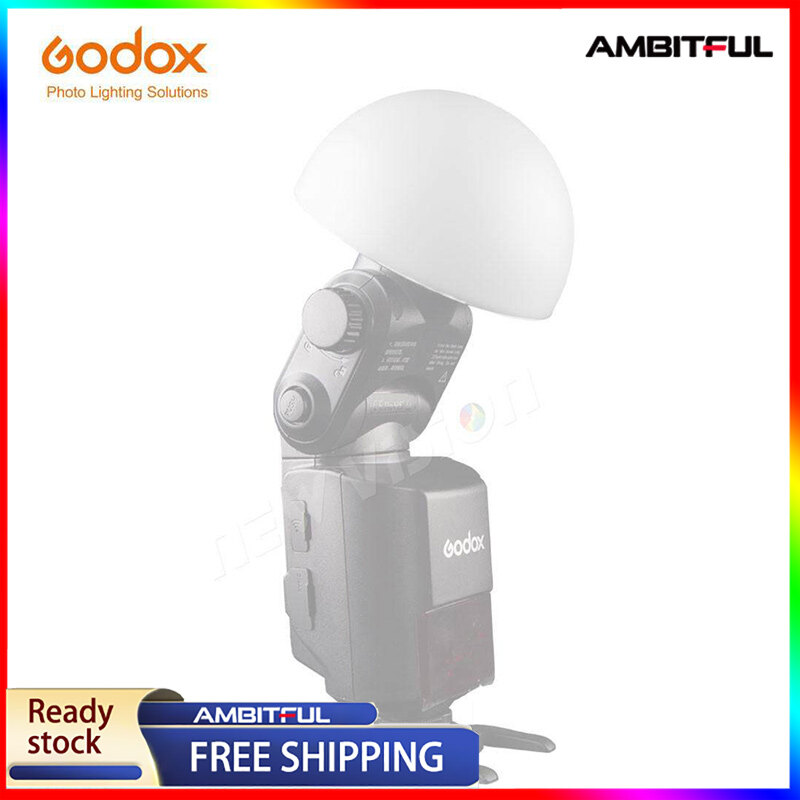 Ad-S17 Godox Witxoay AD200 AD360 Máy Khuếch Tán Vòm Góc Rộng Máy Khuếch Tán Bóng Râm Mềm Mại Cho Godox AD200 AD180 AD360 Đèn Tốc Độ
