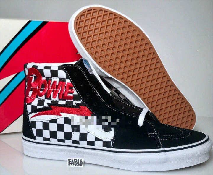 david bowie vans size 11