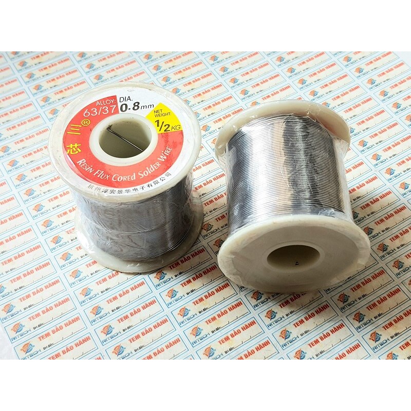 Thiếc hàn dia 63/37 siêu bóng 0,5kg