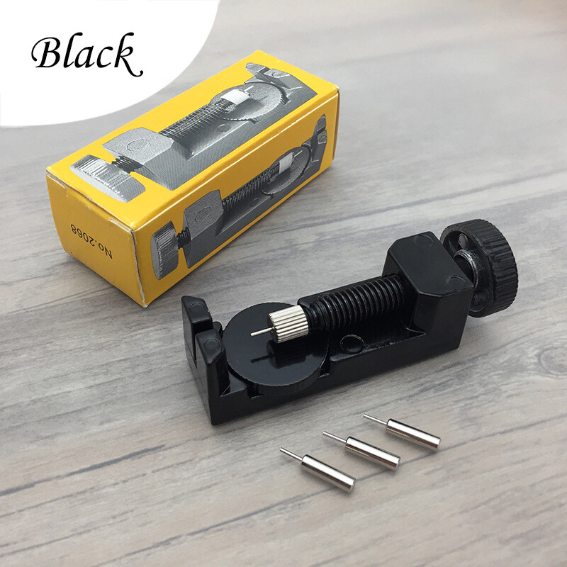 Watchband Strap Remover Repair Tool Kit for Strap with 3 Extra Pins Replacement Link Pin Remover Spring Bar Set