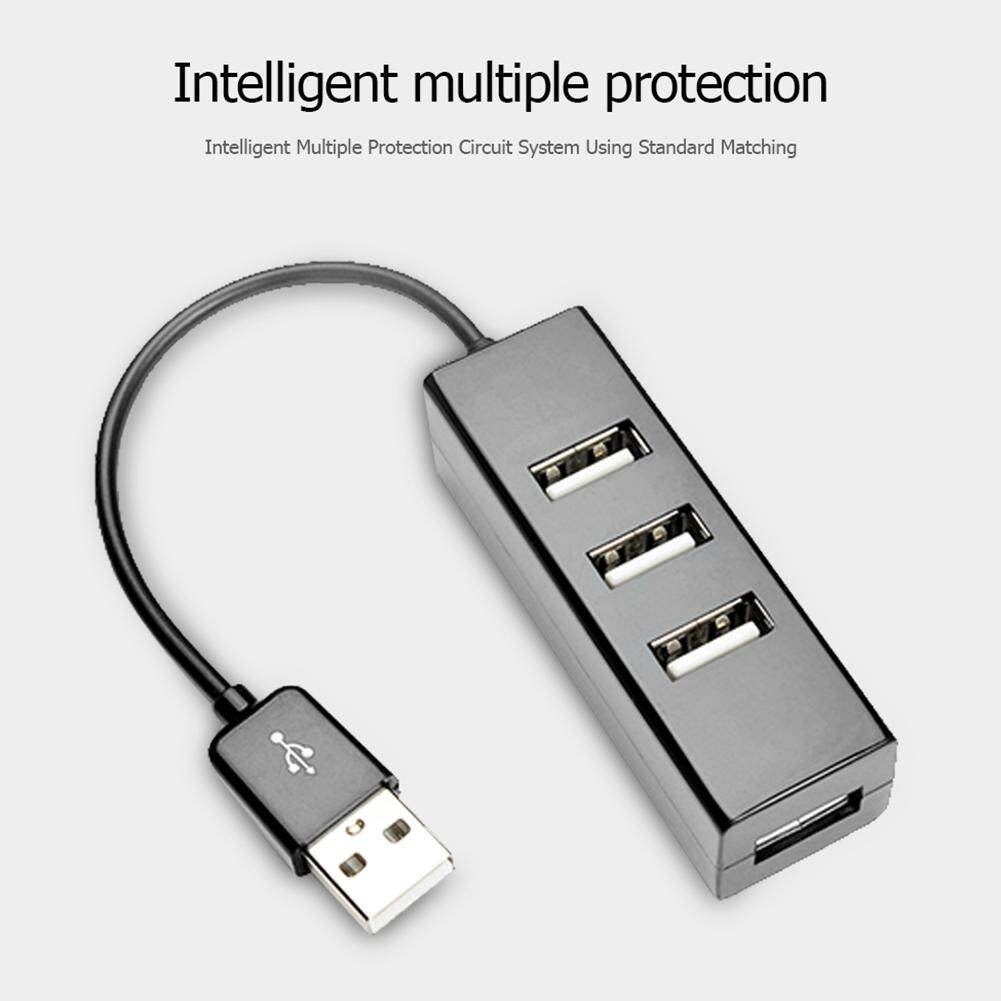 Bộ Chia Nhiều HUB 4 USB 2.0 Thiết Bị Mở Rộng USB Cầm Tay 480M Cho Máy Tính Để Bàn Máy Tính Xách Tay