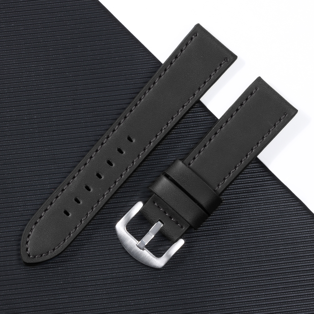 New Genuine Leather Watchband 18mm 20mm 22mm 24mm Strap Men and Women Bracelets Straps Cowhide Leather Strap Multi Colors Watch Accessories