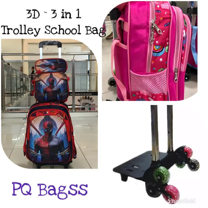 lazada trolley school bag