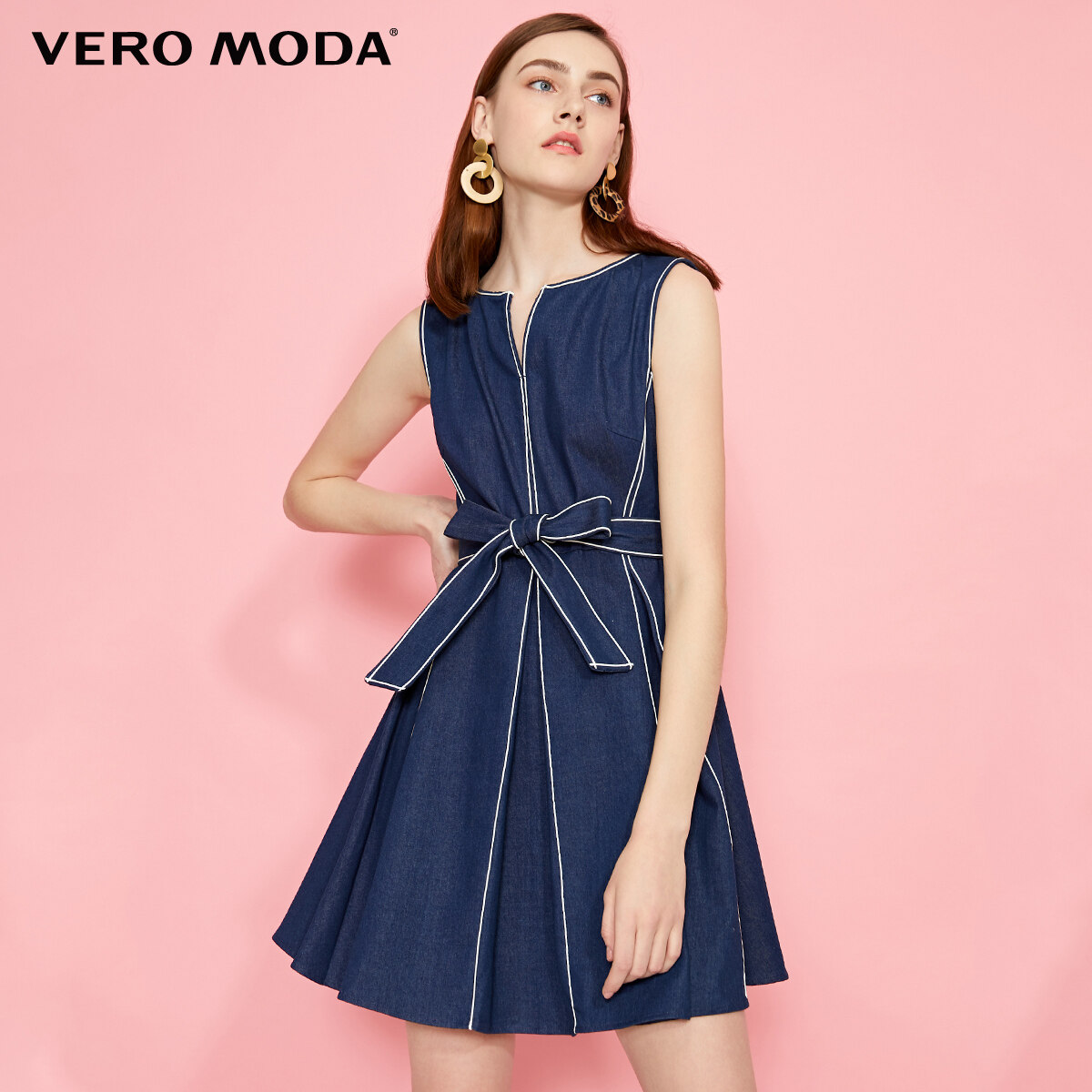 vero moda denim dress