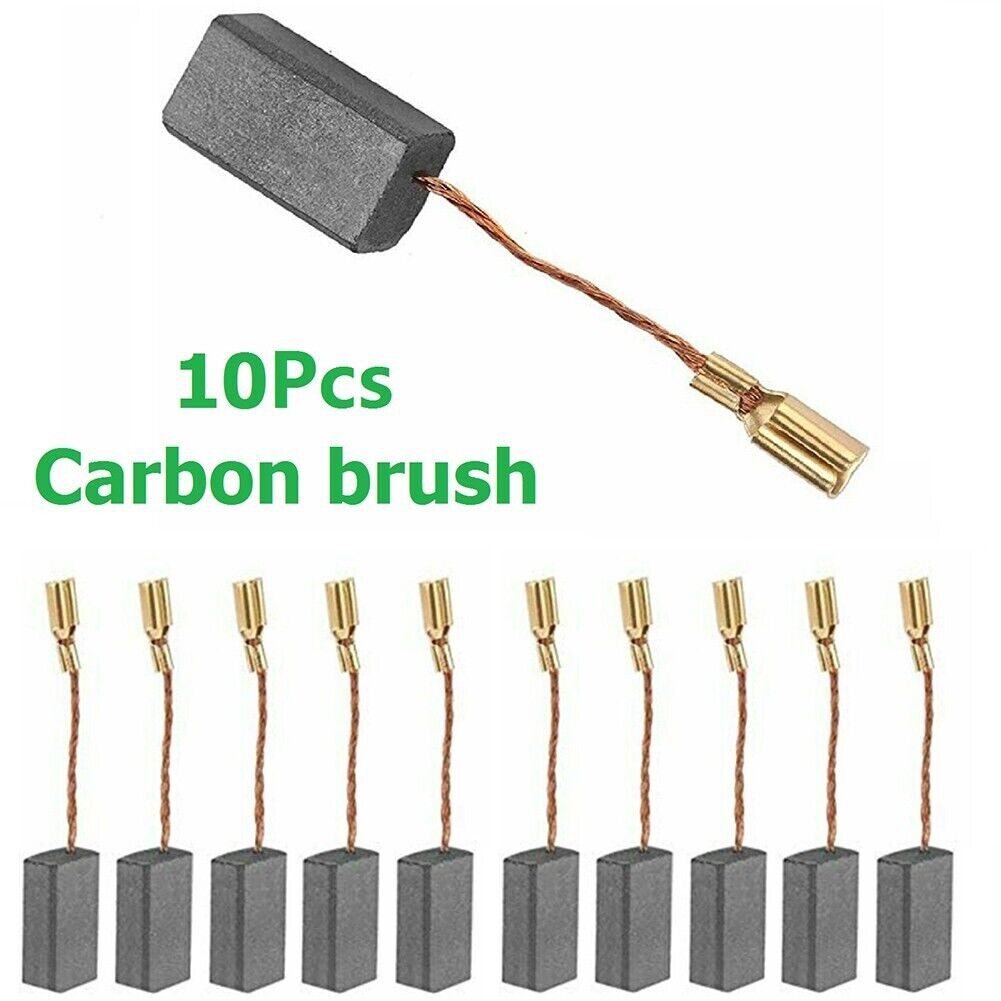 10pcs Motor Carbon Brushes Power Tool Parts Used In Various Electric Tools And Motors