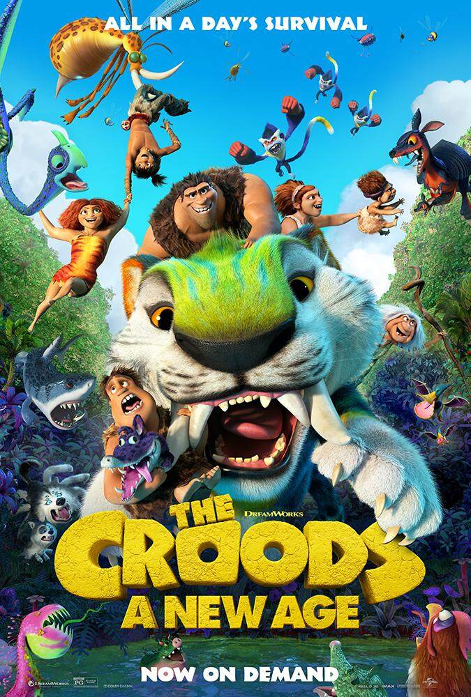 BLURAY The Croods: A New Age (2020) T CTN 472 Animation, Adventure, Comedy  | Lazada