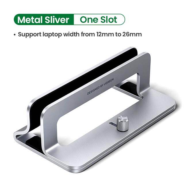 Ugreen Vertical Laptop Stand Holder Foldable Aluminum Notebook Stand Laptop Tablet Stand Support For Macbook Air Pro Pc 17 Inch - Laptop Stand - AliExpress