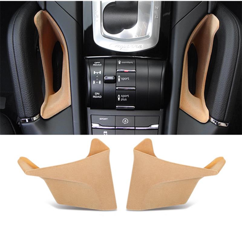 2pcs Door Armrest Storage Box Organizer Compatible with Porsche 911 2013 2014 2015 2016 2017 2018 2019 Accessories | Boxster Cayman 2014 2015 2016 2017 2018 Accessories(Red