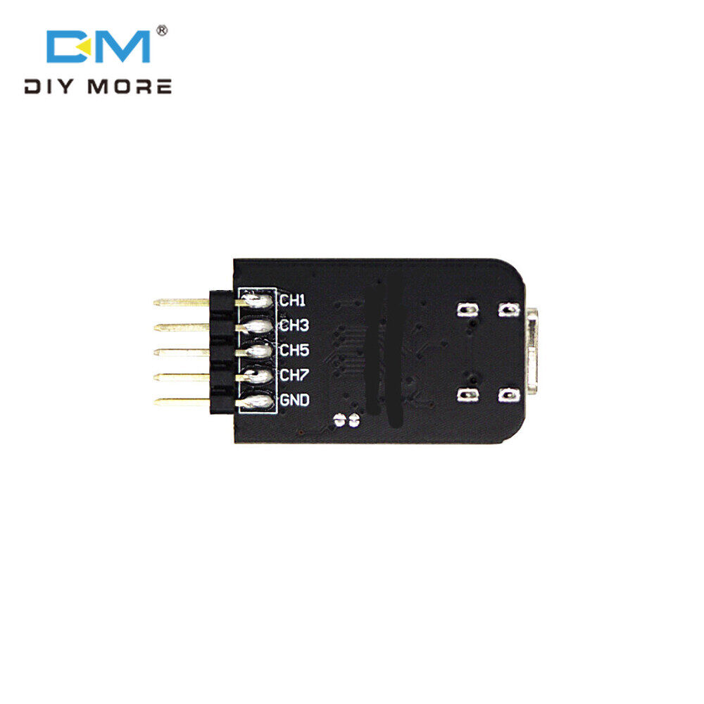 diymore Máy Phân Tích Logic Mini Công Cụ Gỡ Lỗi MCU ARM FPGA Giao Diện Type-C Bảng Phát Triển 8 Kênh Lấy Mẫu 24M/Đốt/Mô Phỏng/Lập Trình Viên