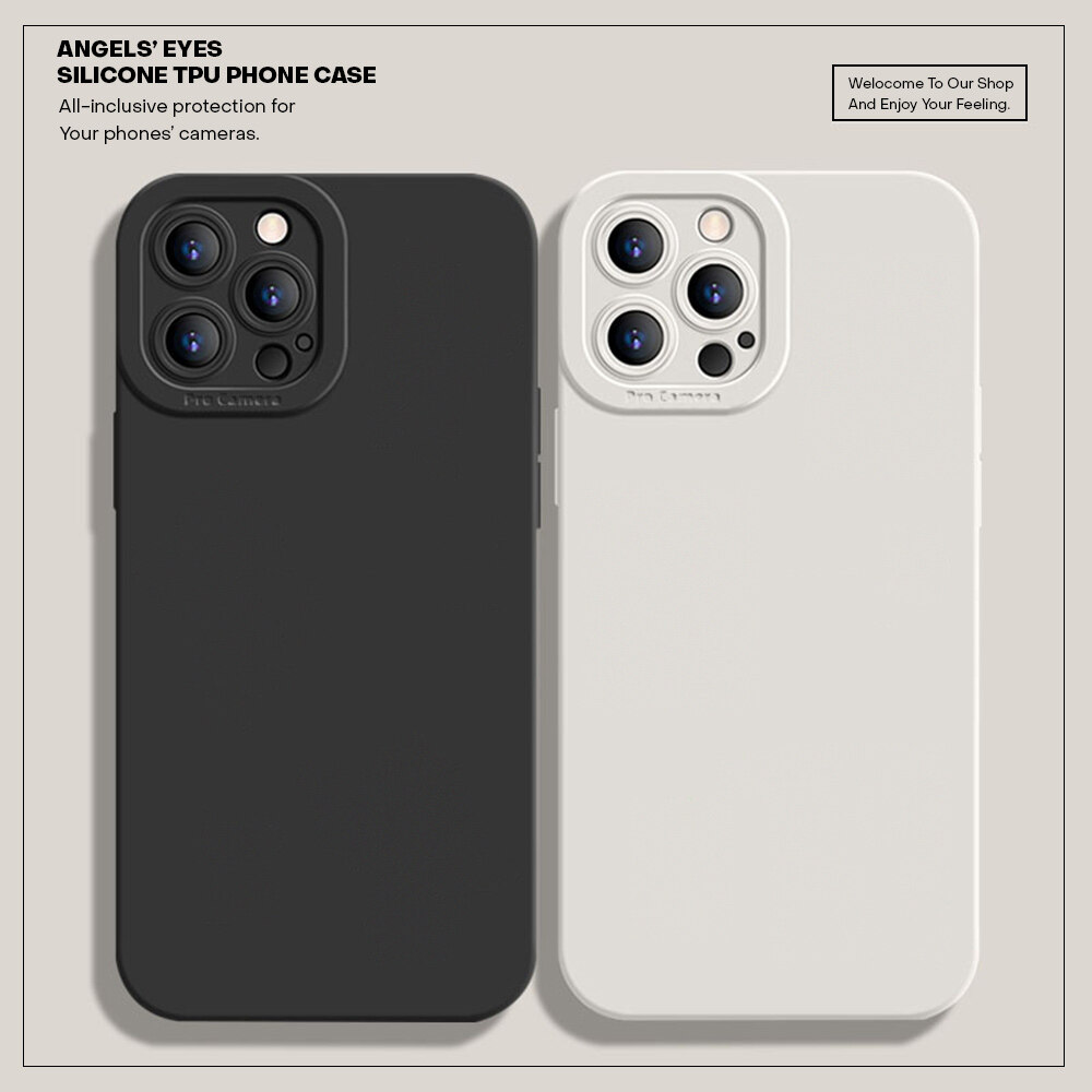 Hontinga Casing Case For Xiaomi Redmi Note 9 Pro Note 9S Case Square Soft Silicone Full Cover Camera Protection Shockproof Rubber Cases Back Cover Phone Casing Softcase For Boys Girls