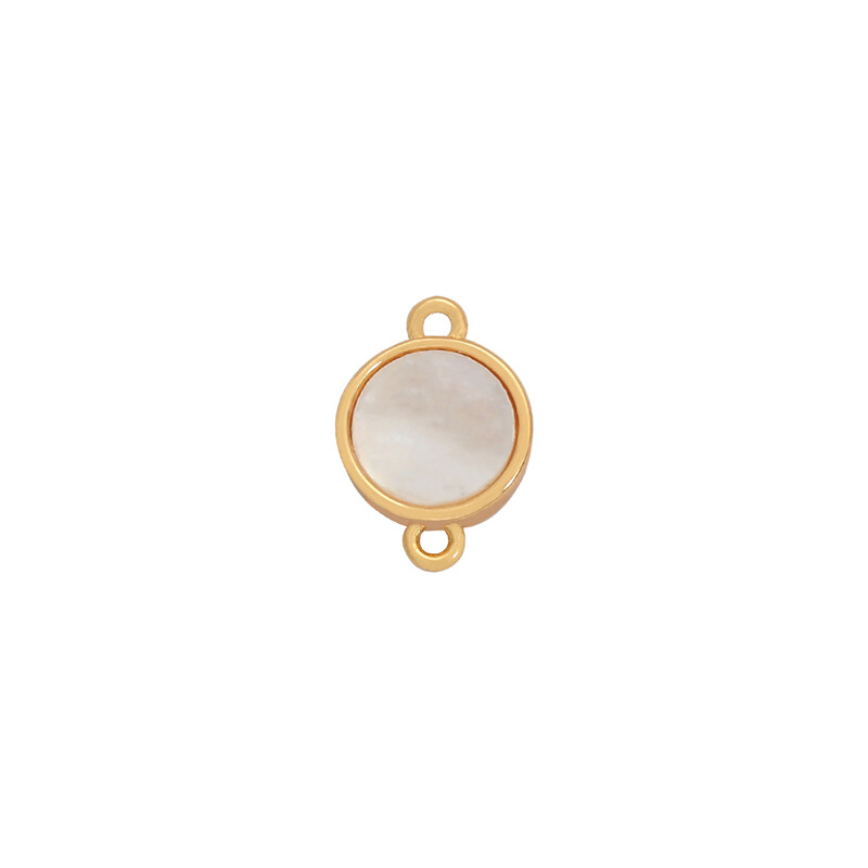 1Pc Heart Pendant 18K Gold Plated Copper Five-pointed Star Moon Charms For Bracelet Making DIY Necklace Fashion Jewelry