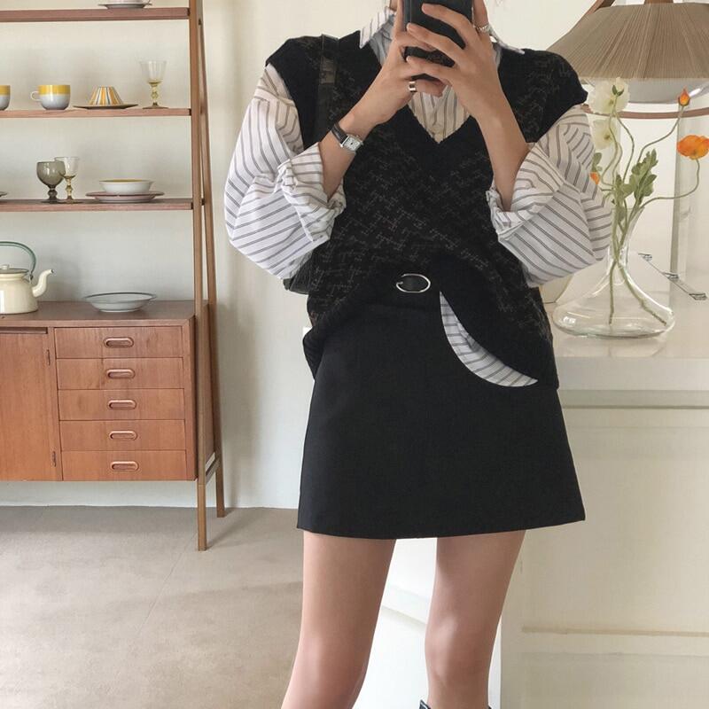 knit factory vest