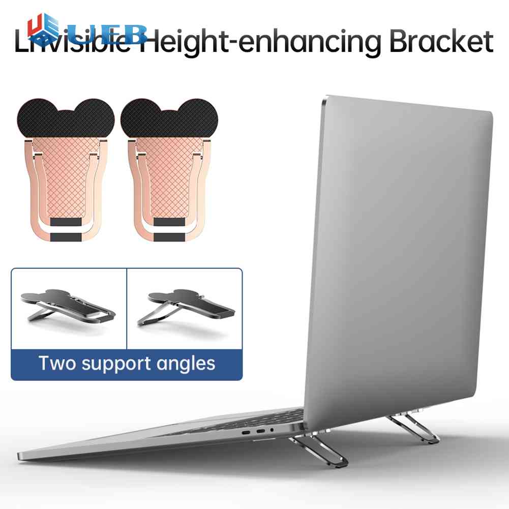 Ultra-thin Computer Stand Computer Accessories Portable Desktop Cooling Stand Foldable Invisible Bracket for Huawei/apple/dell/lenovo pc