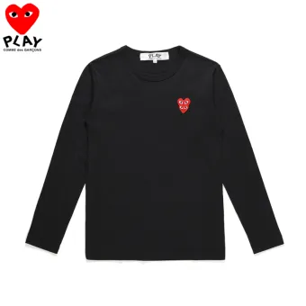 comme des garcons t shirt mens long sleeve