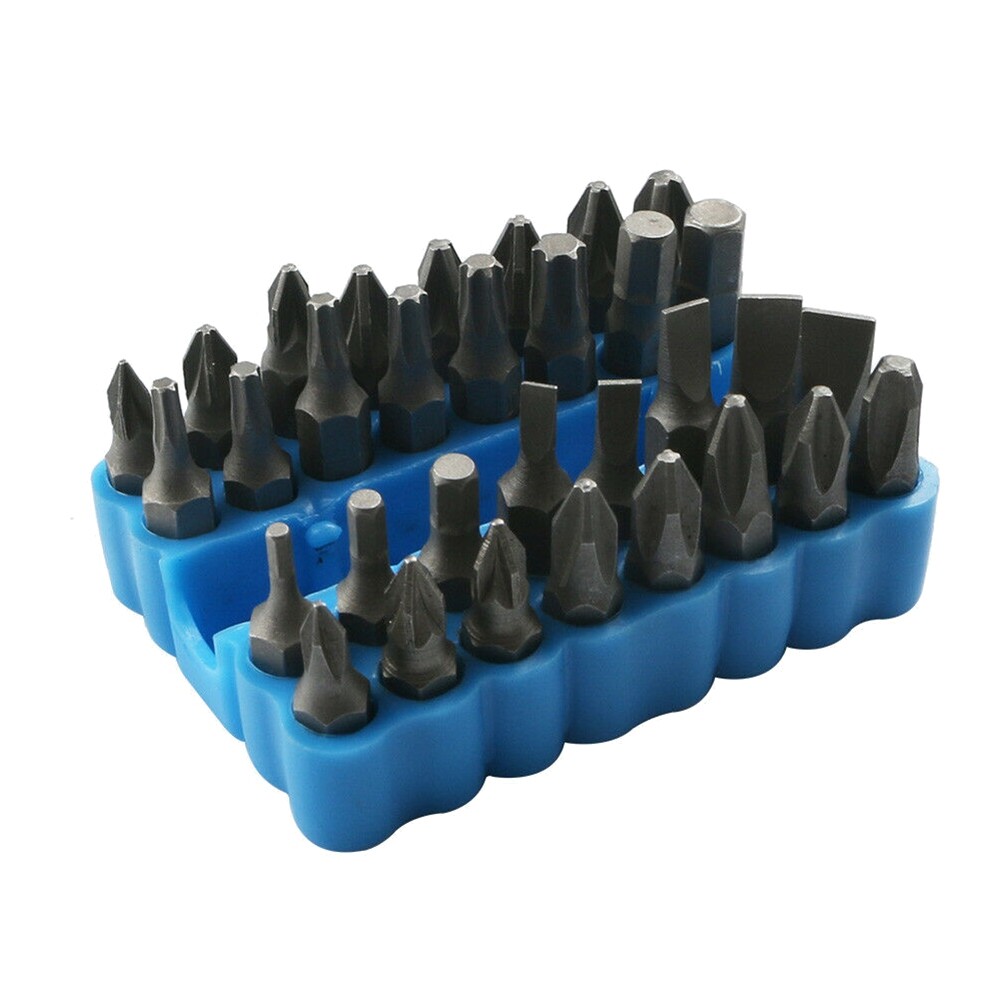 33 Chiếc Tuốc Nơ Vít Điện Đầu Rỗng/Rắn Cờ Lê Torx Bộ Đầu Mũi Khoan An Toàn