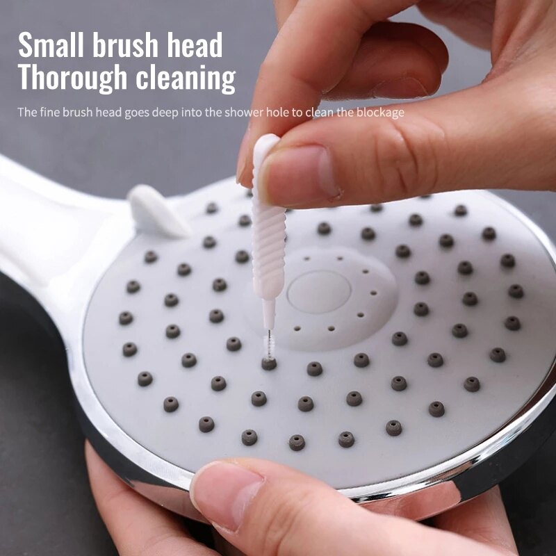 10Pcs Shower Nozzle Cleaning Brush Anti Clogging Multifunctional Mini Hole Household Cleaning Tools