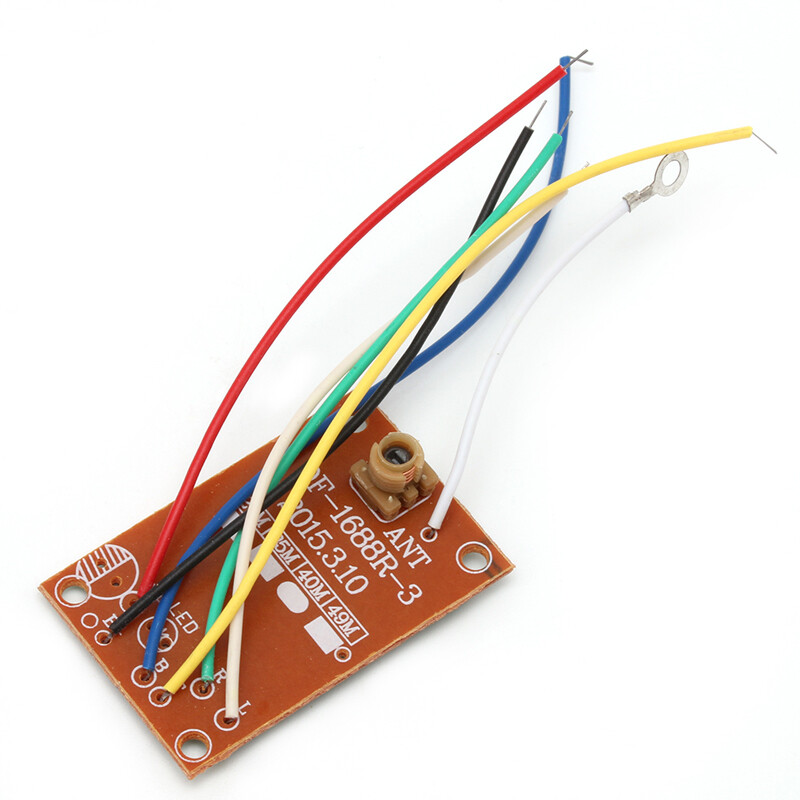 Bảng Mạch Điều Khiển Từ Xa 4CH 27MHZ Máy Phát PCB Nhận Đồ Chơi Ăng Ten