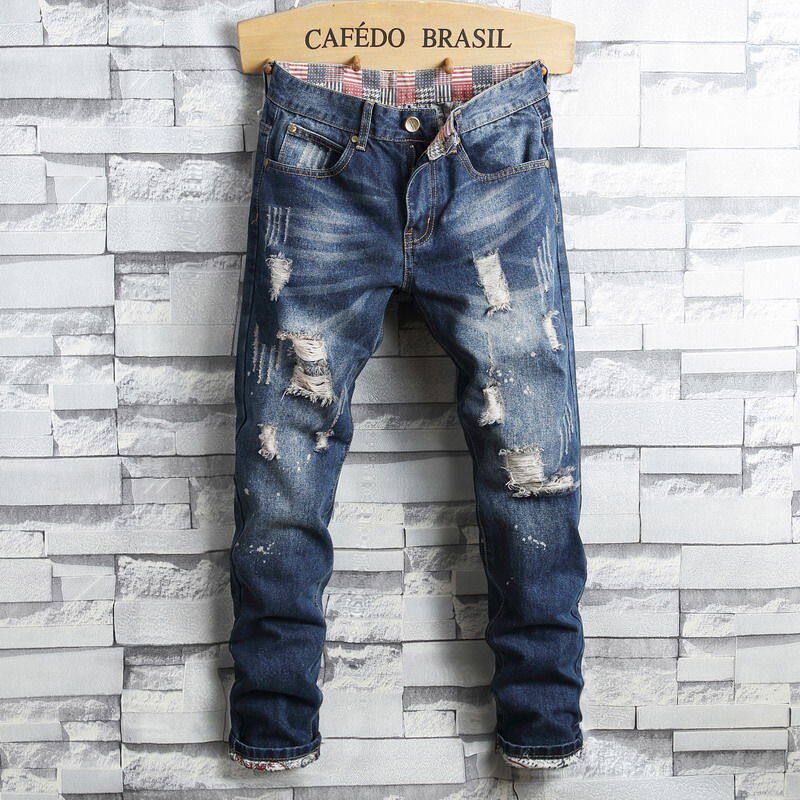 small ripped jeans