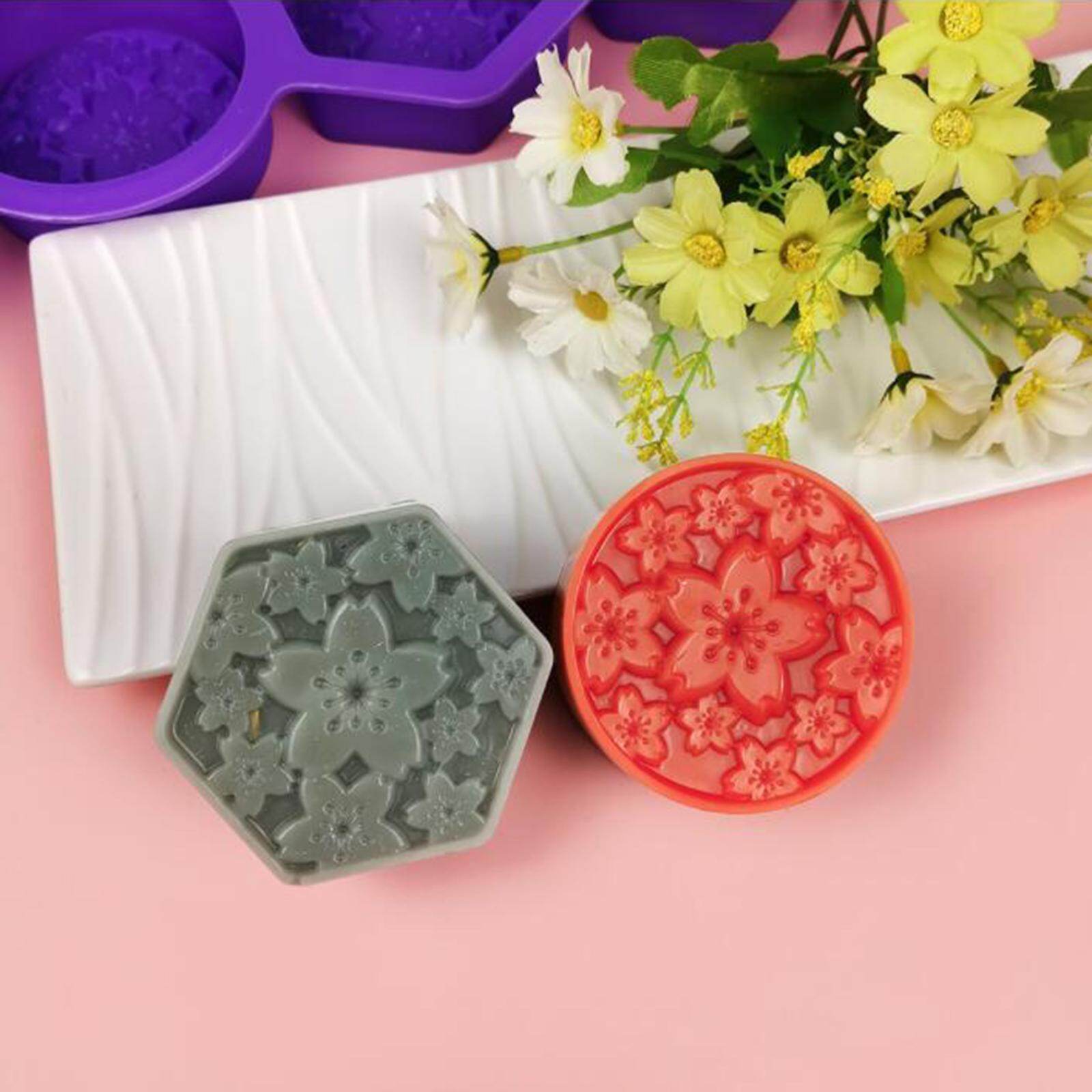 Blesiya Silicone Soap Molds Handmade Making Molds Baking DIY Mold For Baking Mould