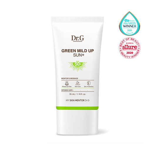 dr green mild up sun lotion