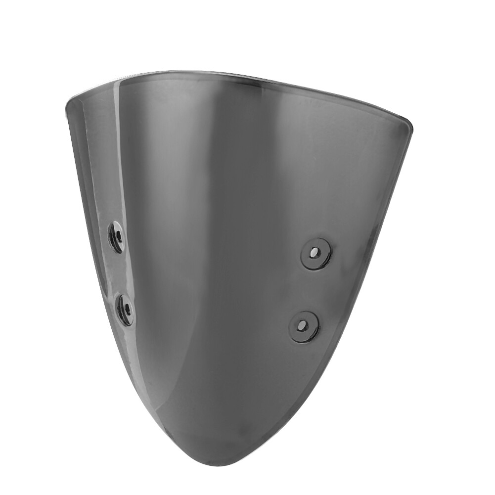 Cuque trước xe máy kính chắn gió kính chắn gió flyscreen bảo vệ ABS Moto tấm rẽ gió Lá chắn bảo vệ đen Dark Brown cho Kawasaki ER-6N ER6N 2012 2013 2014