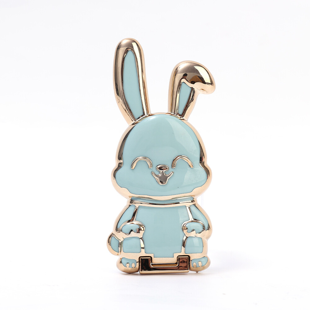 Universal Cute Cartoon Rabbit Finger Ring Holder Stand for Mobile Phone Bunny Foldable Bracket Cell Phone Kickstand Mobile Accessories