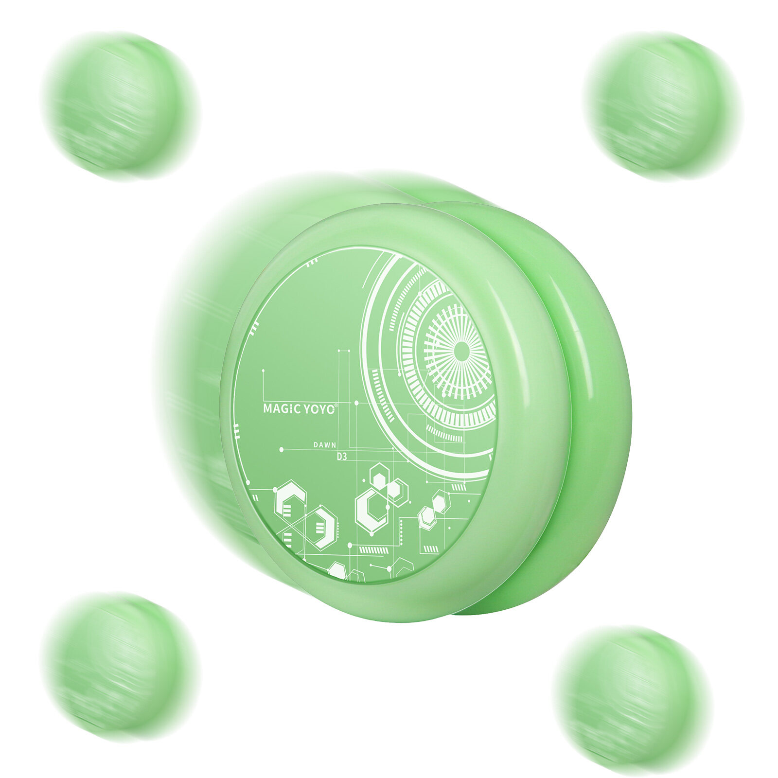 MagicYoyo Responsive Yoyos for Kids Beginner Yoyo with Narrow Bearing