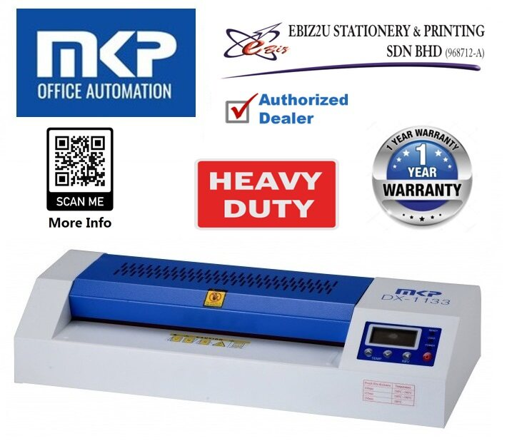 Mkp Office Heavy Duty A3 Laminator Digital Dx1133 Laminator Machine Laminate Machine Laminate Laminator Heavy Duty Laminator Lazada