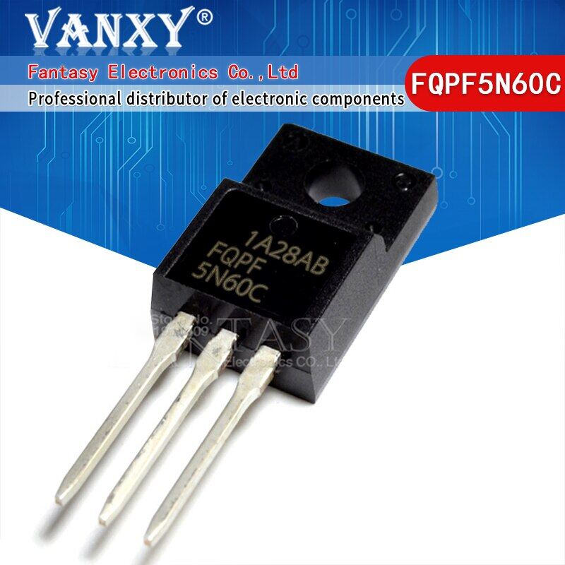 Lập Trình Nhúng A-Z][G24] FQPF8N60C 8N60C 8N60 TO220F N Mosfet 600V 8A