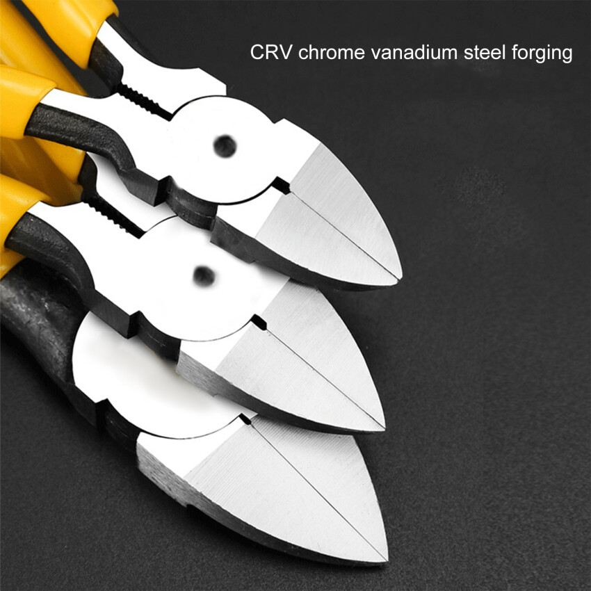 1Pc Diagonal Pliers Electrical Wire Cable Cutters Cutting Side Snips Flush Pliers Nipper Hand Tools 5/6/8inch Wire Stripper