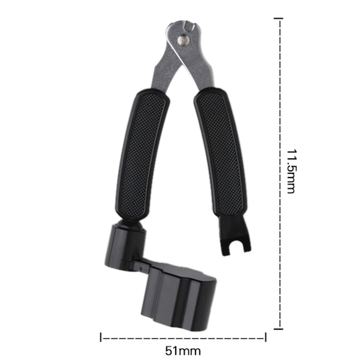 Miwayer Guitar String Winder 3 IN 1String Peg Winder String Cutter Pin Puller Instrument Guitar Maintenance Tool Repair Tool