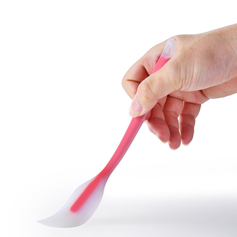 sanhe 1PC Silicone Cookies Pastry Making Spatula Cake Baking Tool Cake Forming Scraper Home Tool