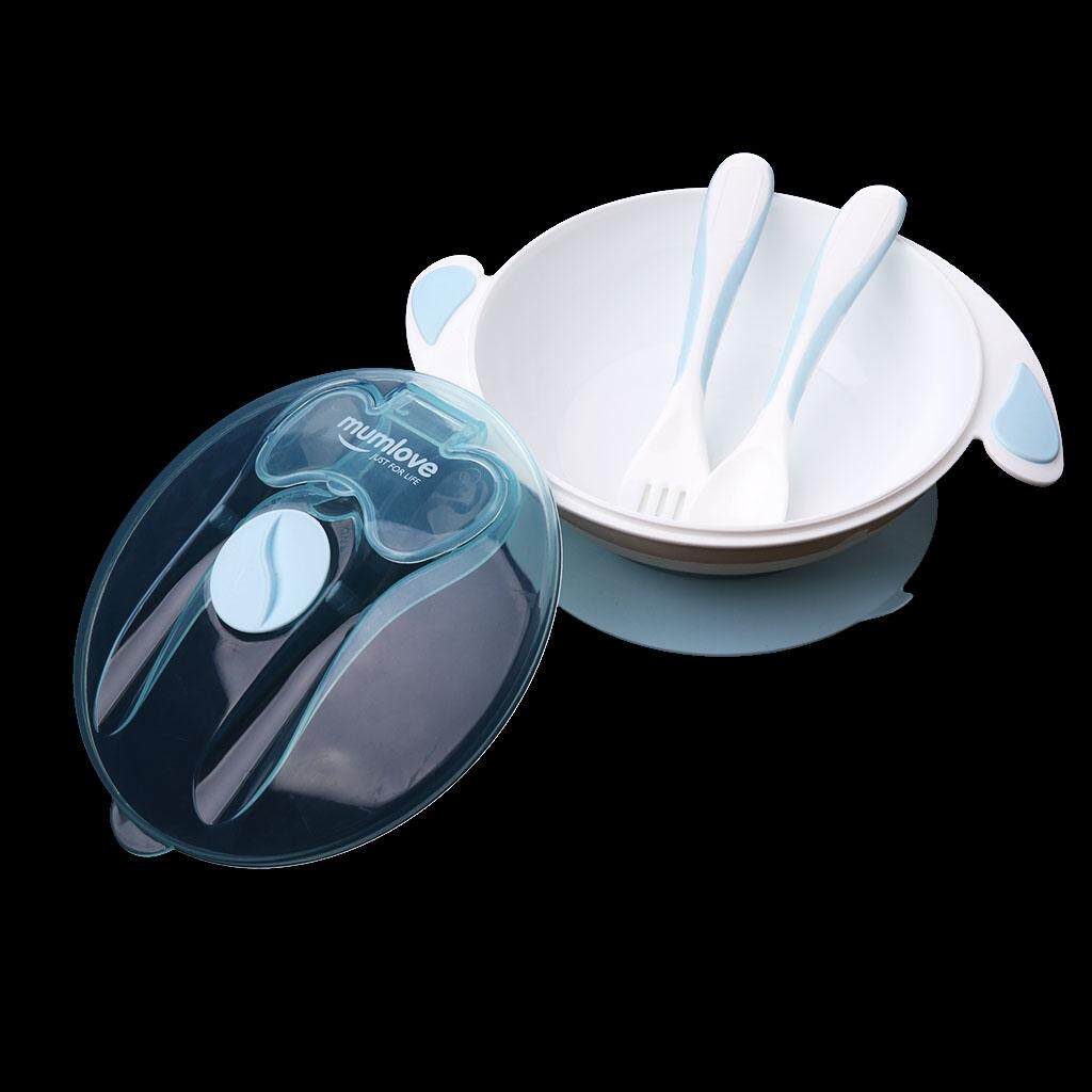 MagiDeal 2xBaby Toy Prato Universal 360 Rotate Spill-Proof Bowl Dishes Dinner Plate