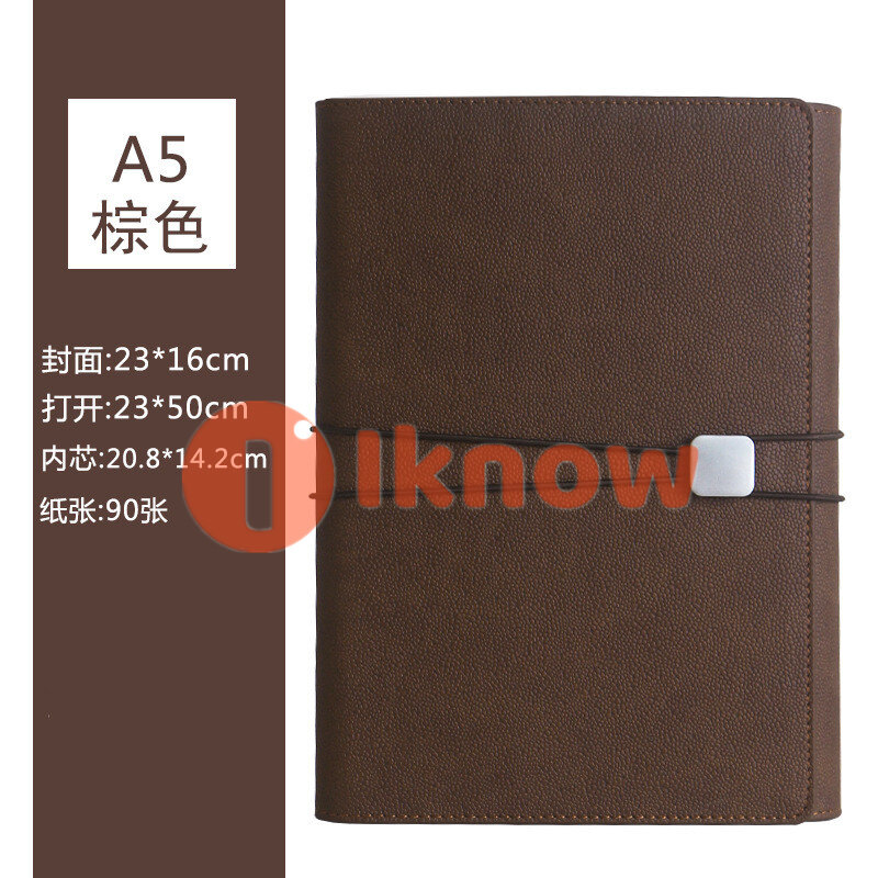 I know A5 Planner Notebook Personal Diary Organizer with Card Cash Slot Phone Pocket Office School Stationery Supplies