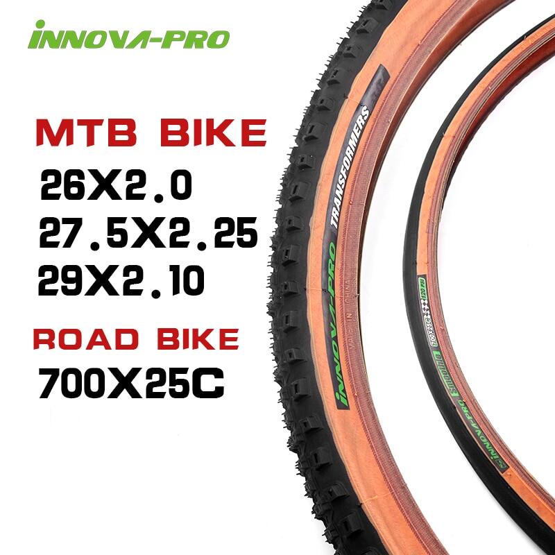 INNOVA Mountain Bicycle Tires 26x2.0 /29x2.1/27.5x2.25 inch Anti Puncture Tyre Road Bike Tire 700*25C Ultralight Cycling Tyres