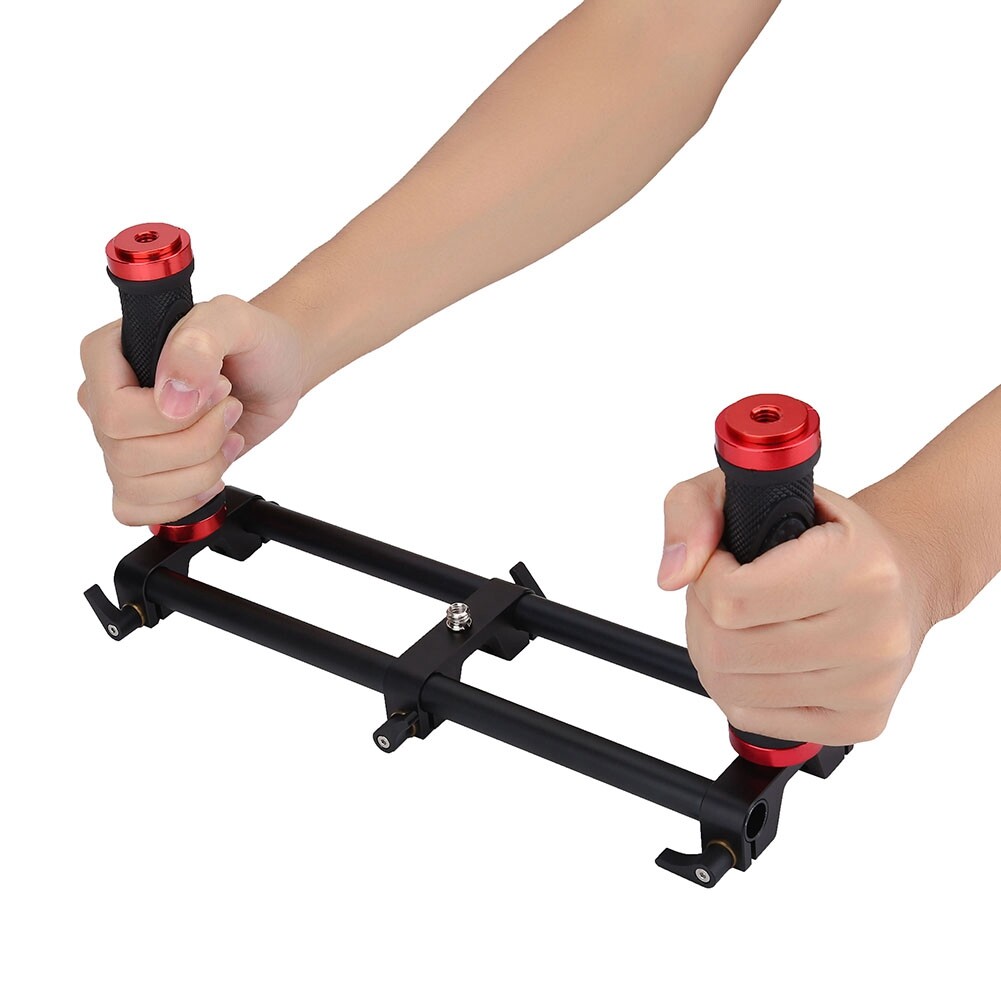 Dual Handleip Stabilizer Dual Handle Camera Gimbal voor Camera Dual Grip Extender Handle Gimbal Stabilizer Rig Accessoire voor Feiyu