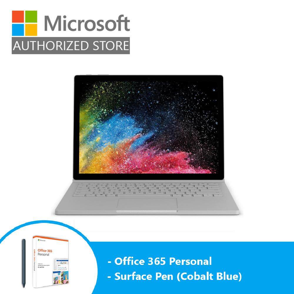 Microsoft Surface Book 2 13 i5/8GB/256 GPU + Pen (Cobalt Blue) + Office 365 Personal Malaysia