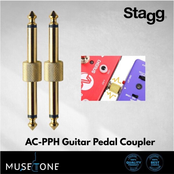 Stagg AC-PPH Guitar Pedal Coupler - Straight Malaysia