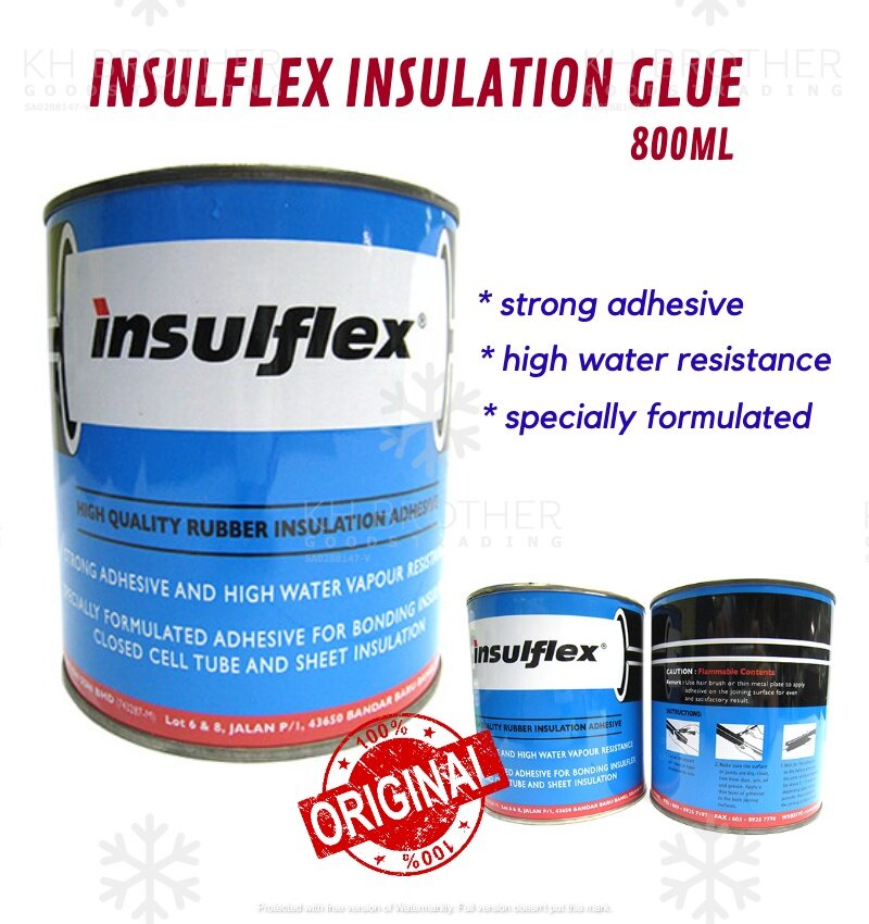 Insulflex Rubber Insulation Adhesive, Insulation Glue (800ml) Lazada