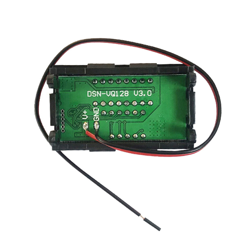 Electric Vehicle Voltage Meter Digital Battery Voltage Meter for 12V